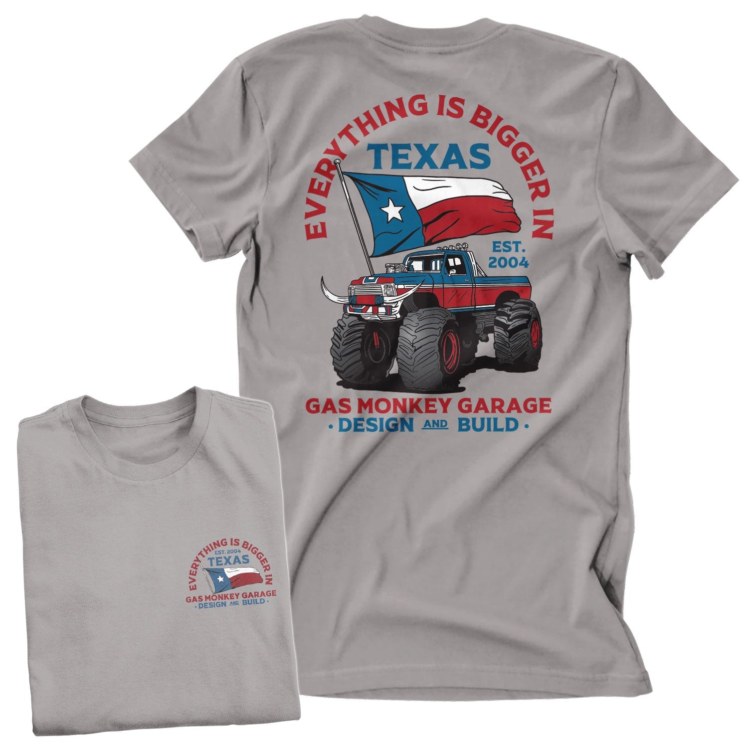 Gas Monkey Garage - Everything Is Bigger In Texas Mens T-Shirt