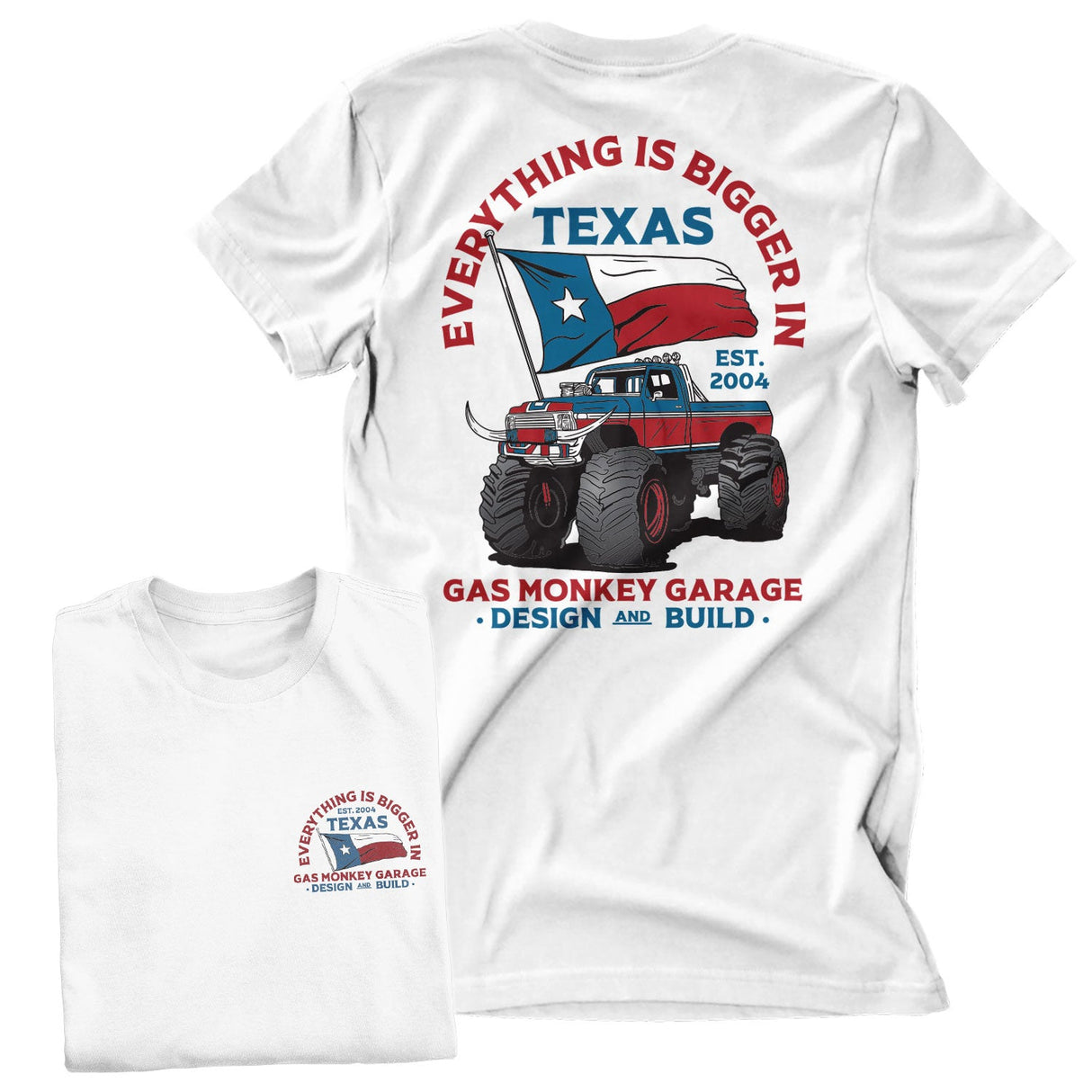 Gas Monkey Garage - Everything Is Bigger In Texas Mens T-Shirt