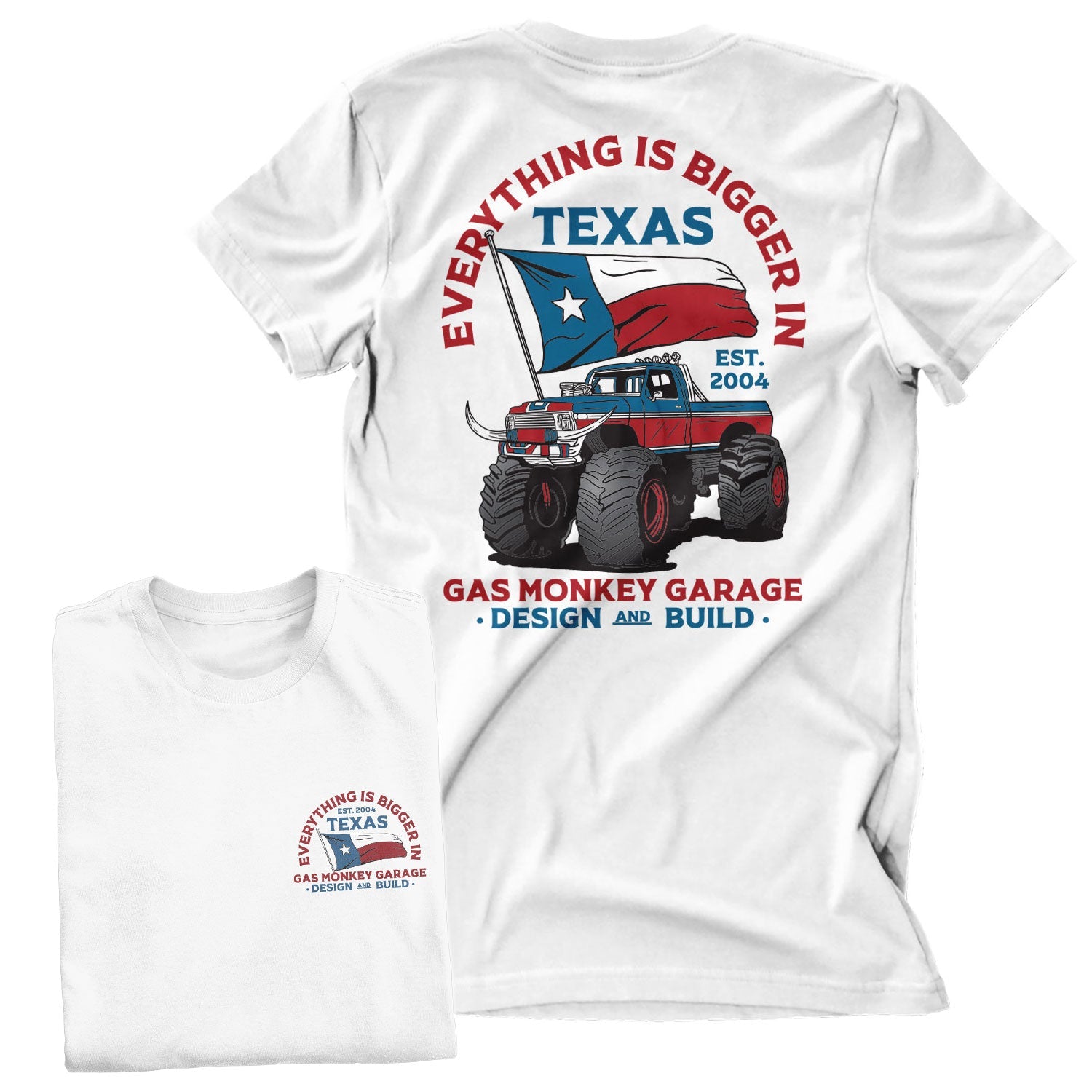 Gas Monkey Garage - Everything Is Bigger In Texas Mens T-Shirt