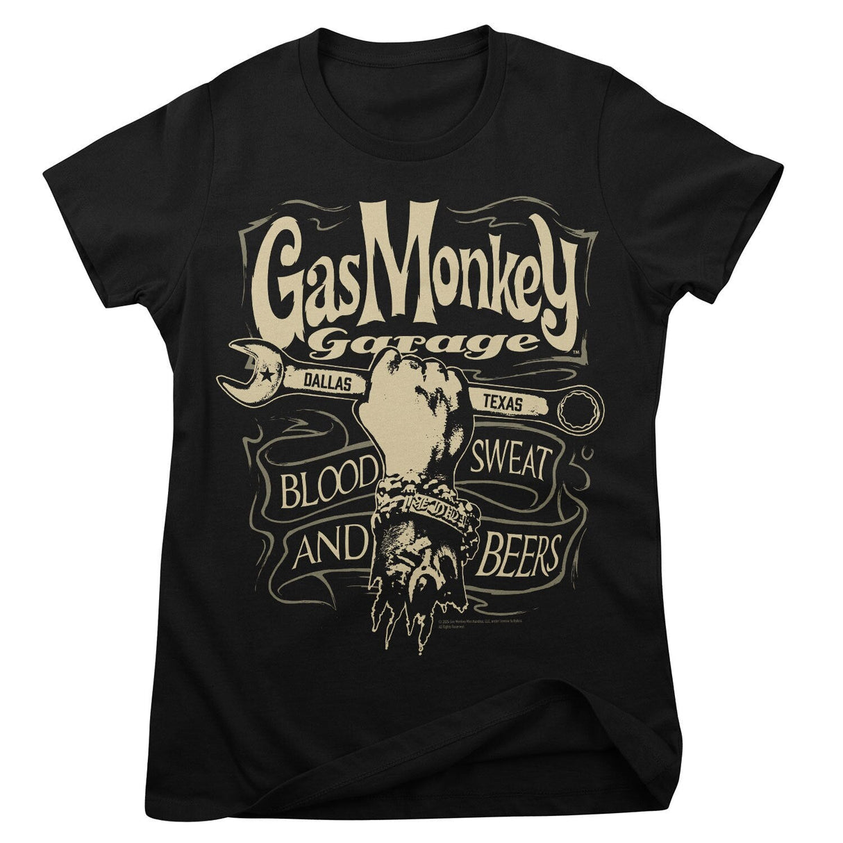 Gas Monkey Garage - Wrench Label Women T-Shirt