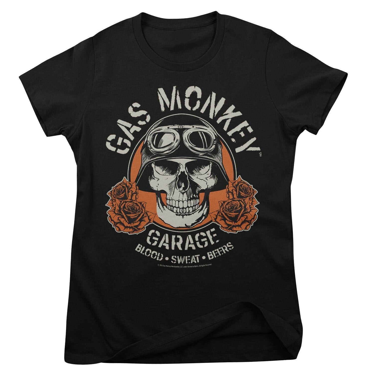 Gas Monkey Garage - Skull Women T-Shirt