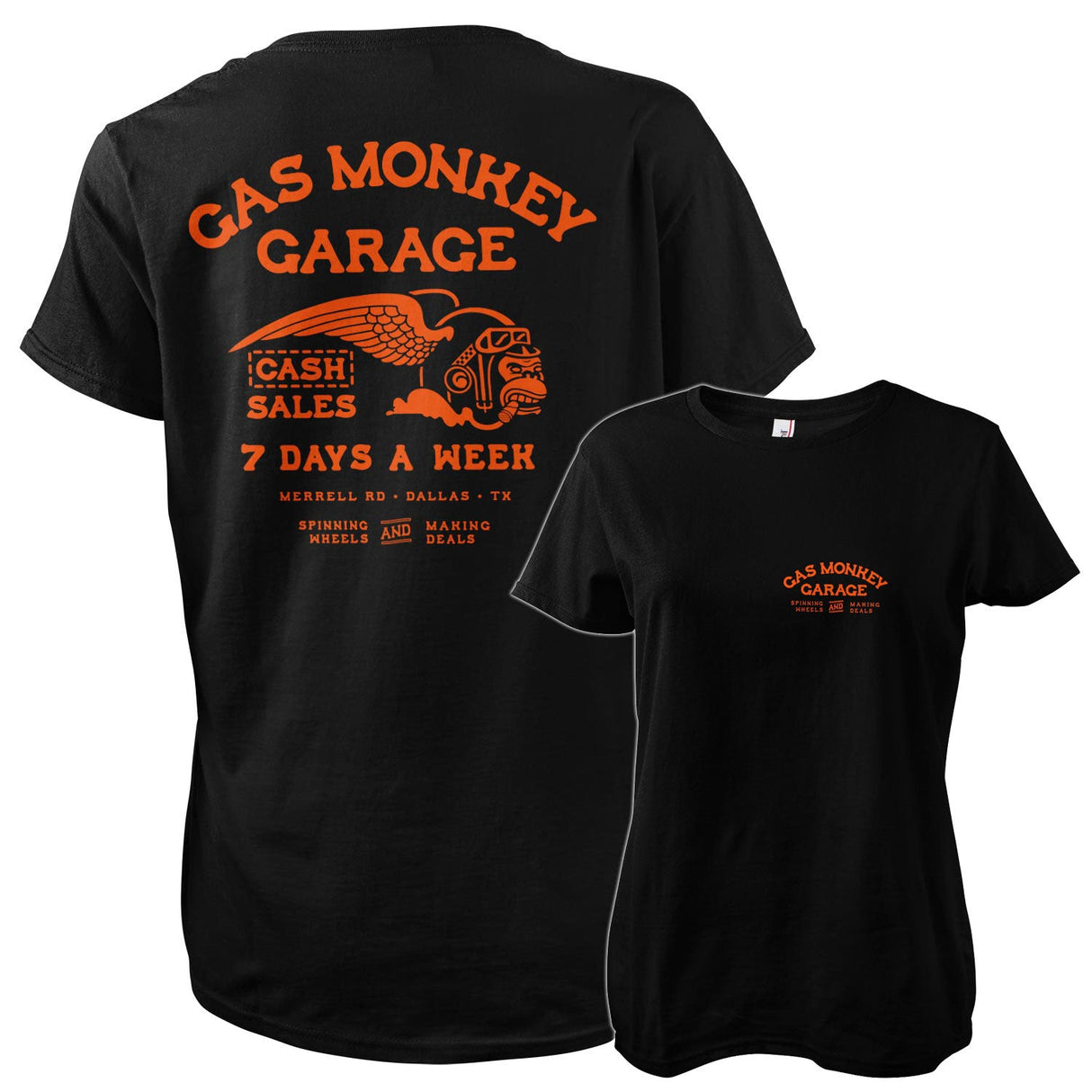 Gas Monkey Garage - Cash Monkey Women T-Shirt