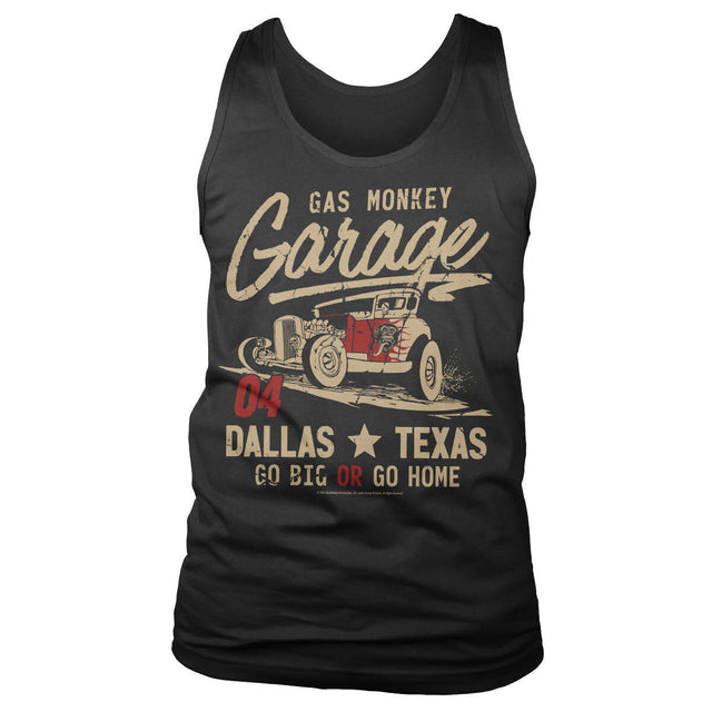 Gas Monkey Garage - Go Big Or Go Home Mens Tank Top Vest