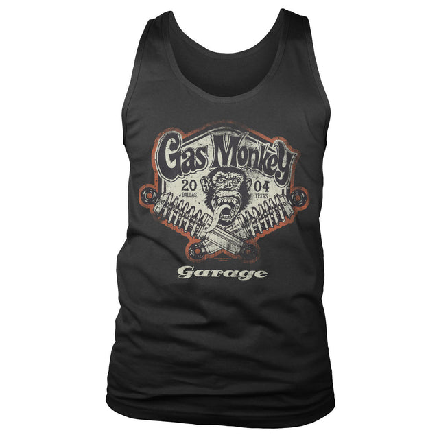Gas Monkey Garage - Spring Coils Mens Tank Top Vest