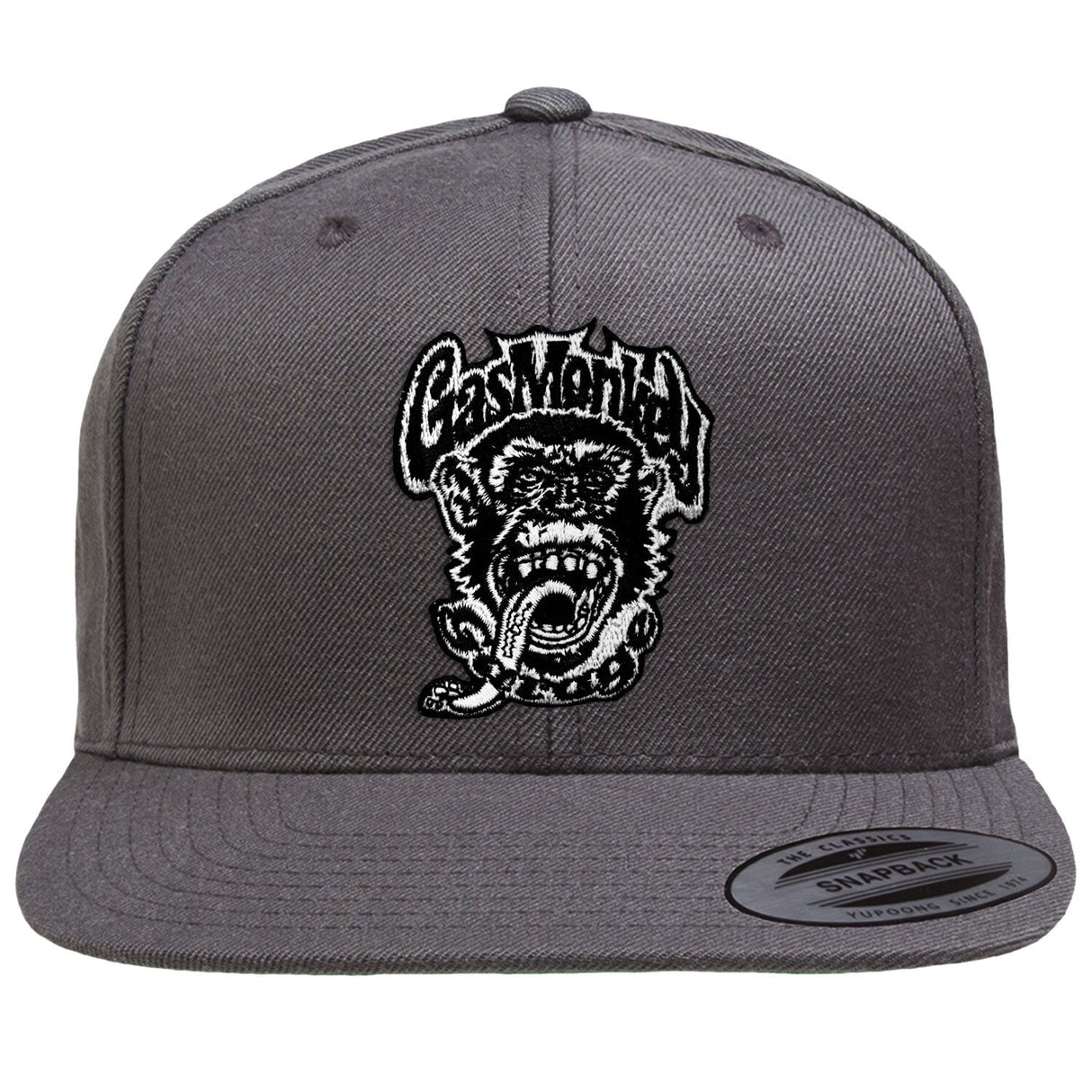 Gas Monkey Garage - Monkey Logo Patch Snapback Cap