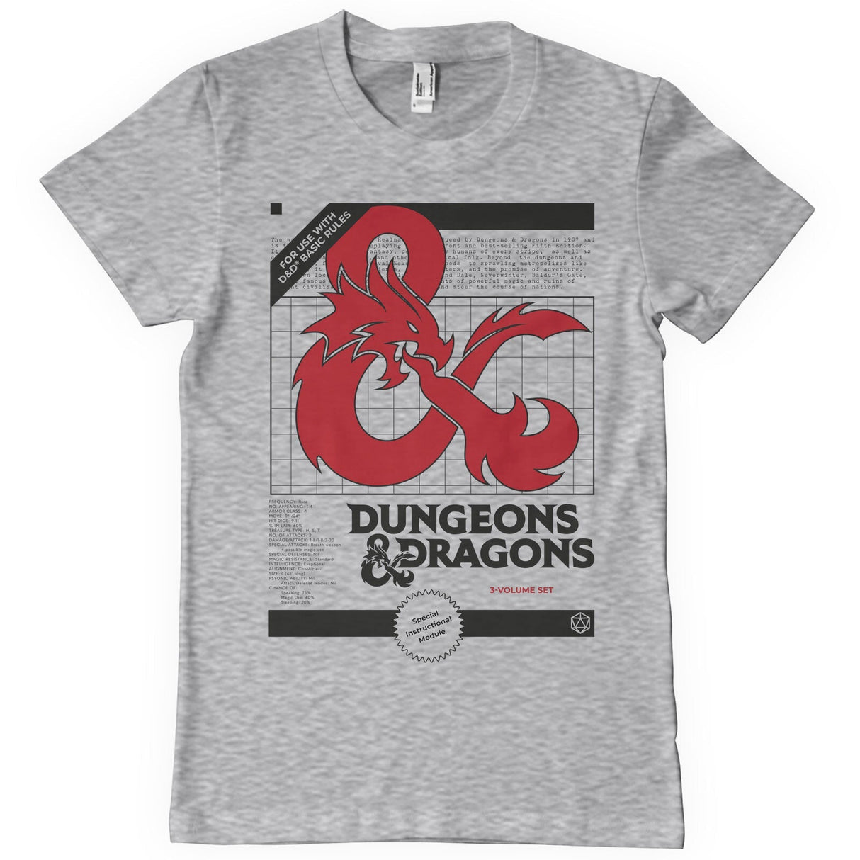 Dungeons & Dragons - 3 Volume Set Mens T-Shirt