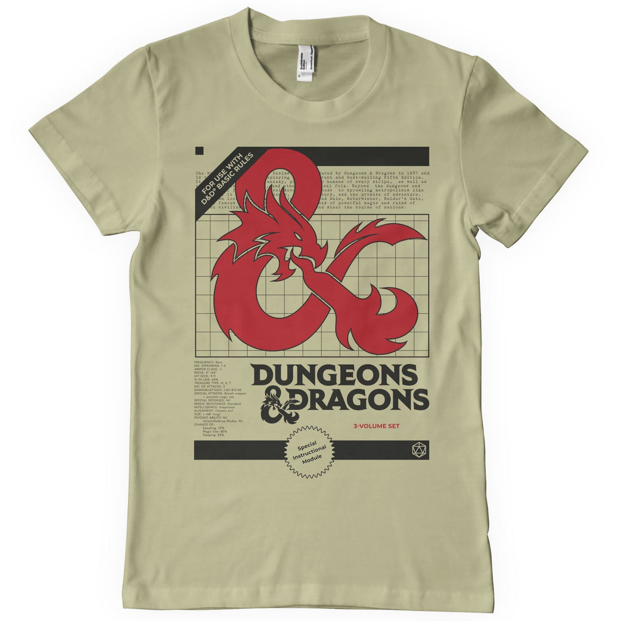 Dungeons & Dragons - 3 Volume Set Mens T-Shirt