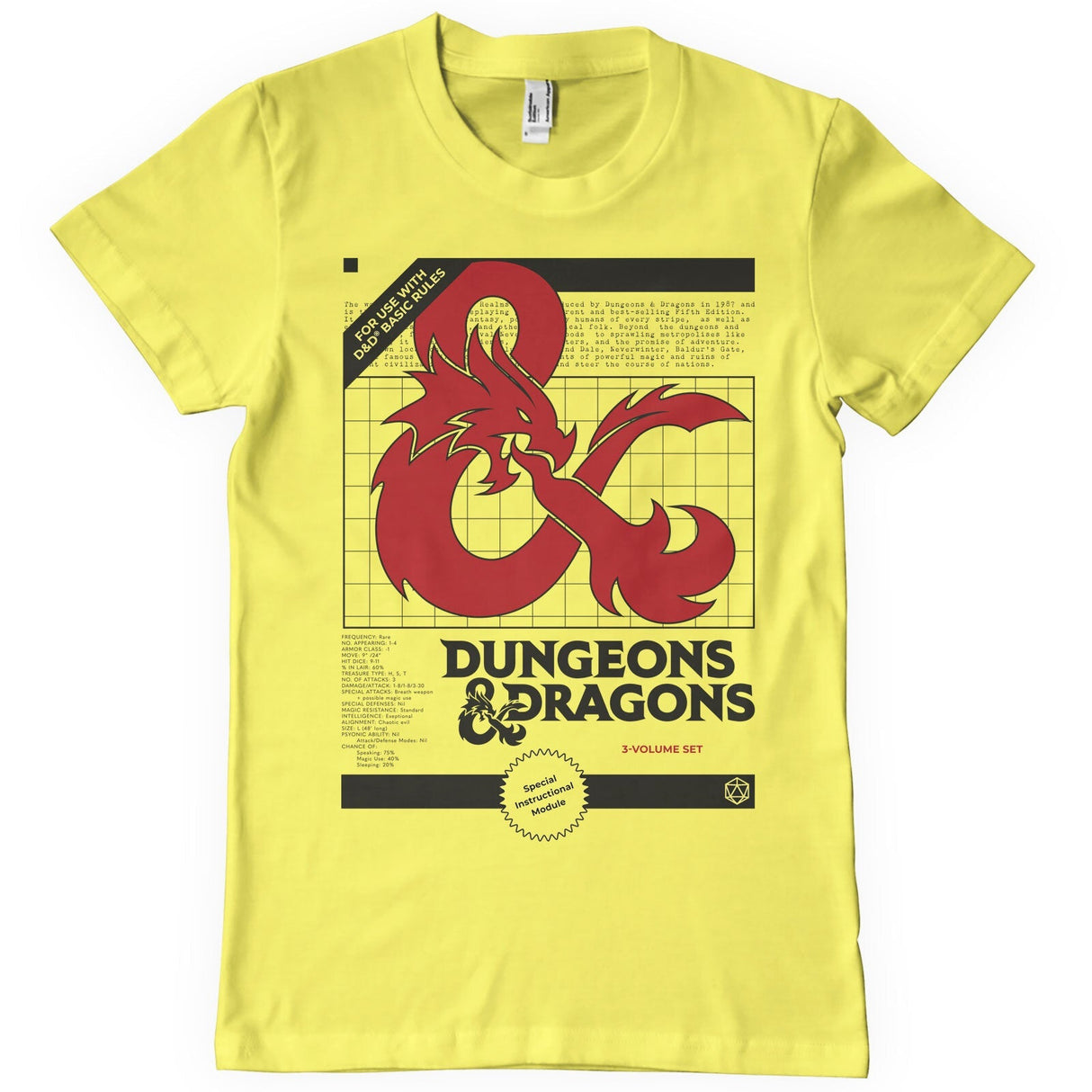 Dungeons & Dragons - 3 Volume Set Mens T-Shirt