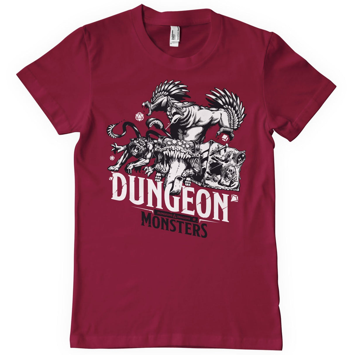 Dungeons & Dragons - Dungeon Monsters Mens T-Shirt