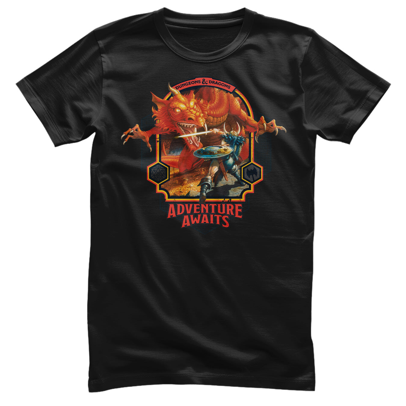 Dungeons & Dragons - Adventure Awaits Mens T-Shirt