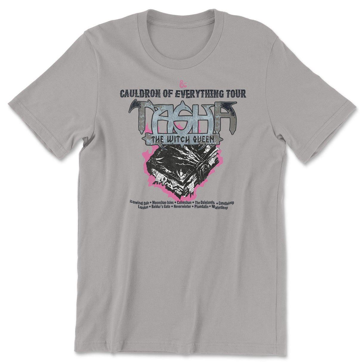 Dungeons & Dragons - D&D - Tasha The Witch Queen Tour Mens T-Shirt