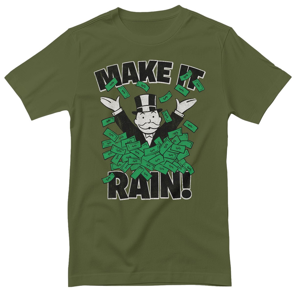 Monopoly - Make It Rain Mens T-Shirt