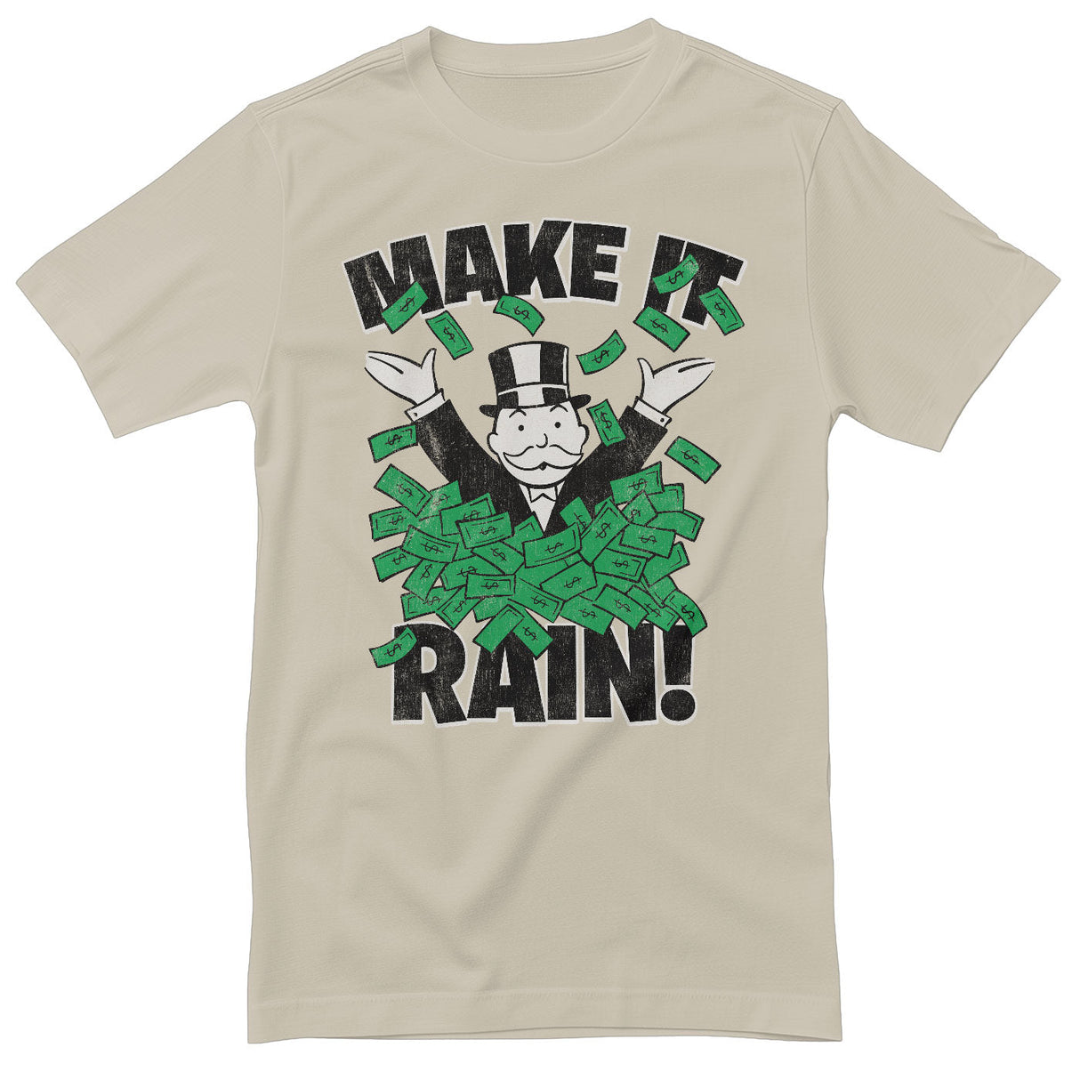 Monopoly - Make It Rain Mens T-Shirt