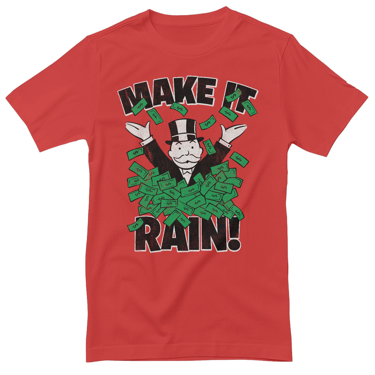 Monopoly - Make It Rain Mens T-Shirt