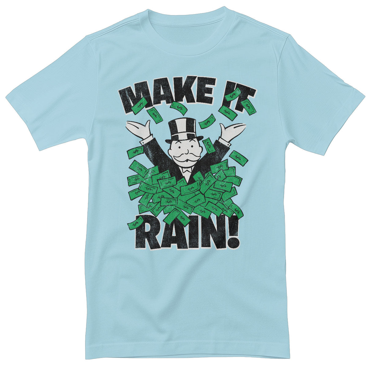 Monopoly - Make It Rain Mens T-Shirt