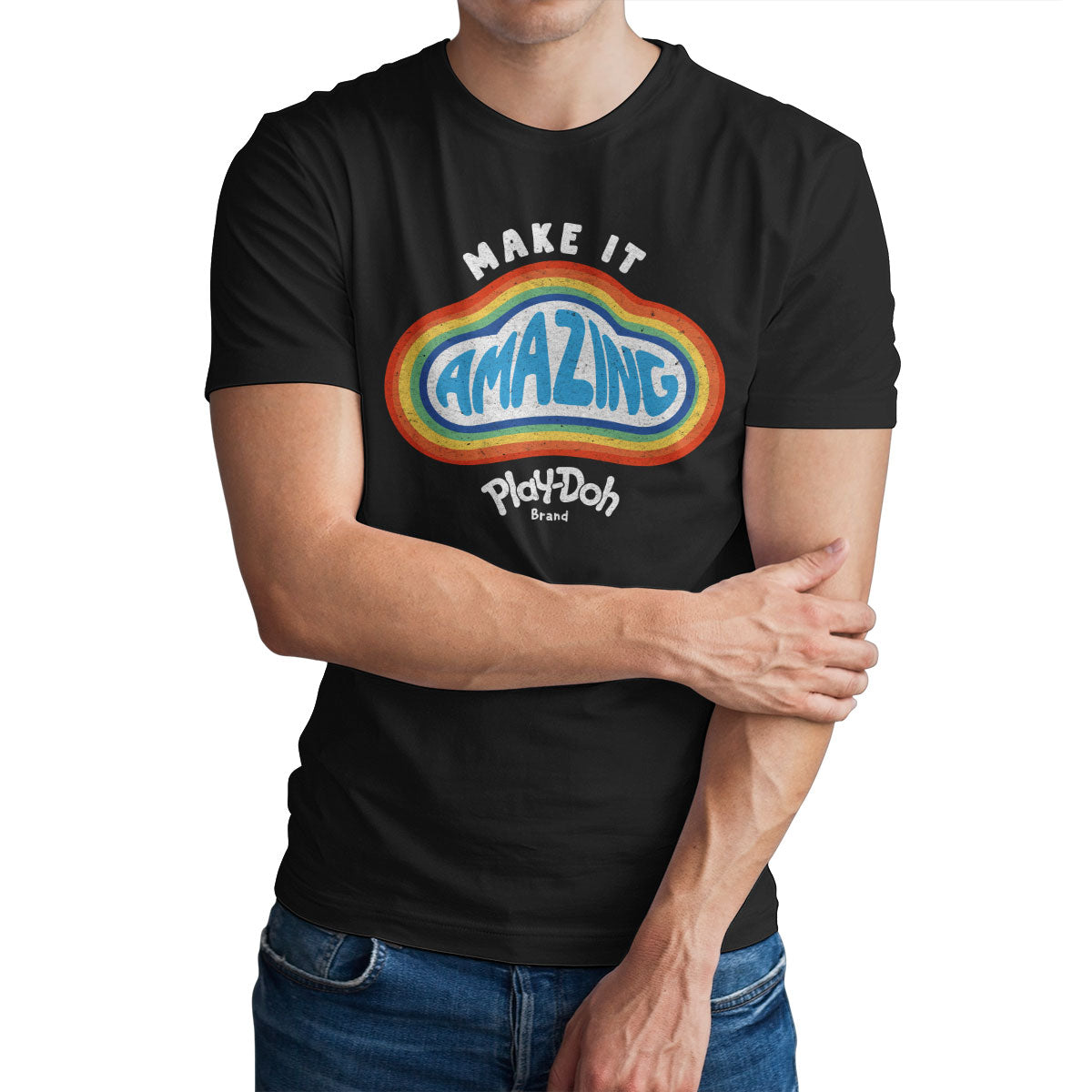 Play-Doh - Make It Amazing Retro Mens T-Shirt
