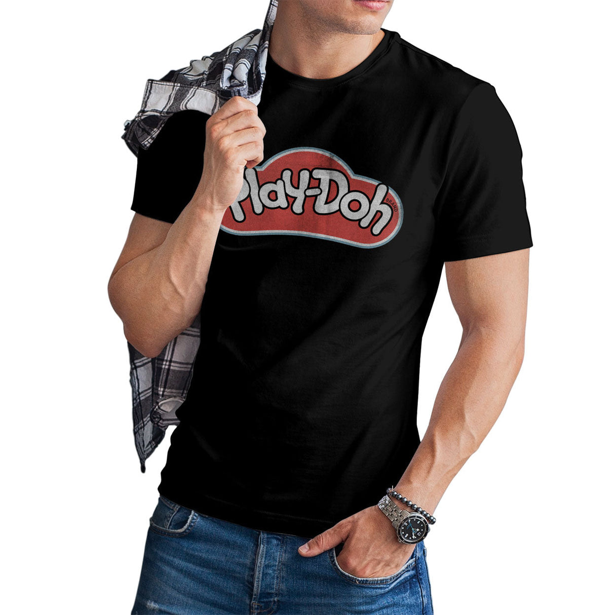 Play-Doh - Retro Logotype Mens T-Shirt