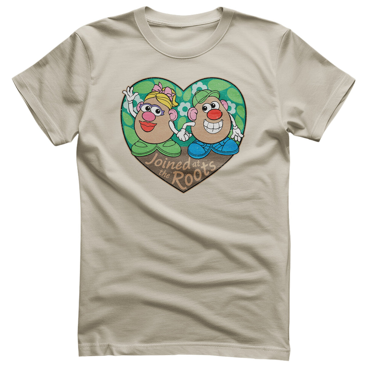 Mr Potato Head - Mr & Mrs Potato Head - Joined at the Roots Mens T-Shirt