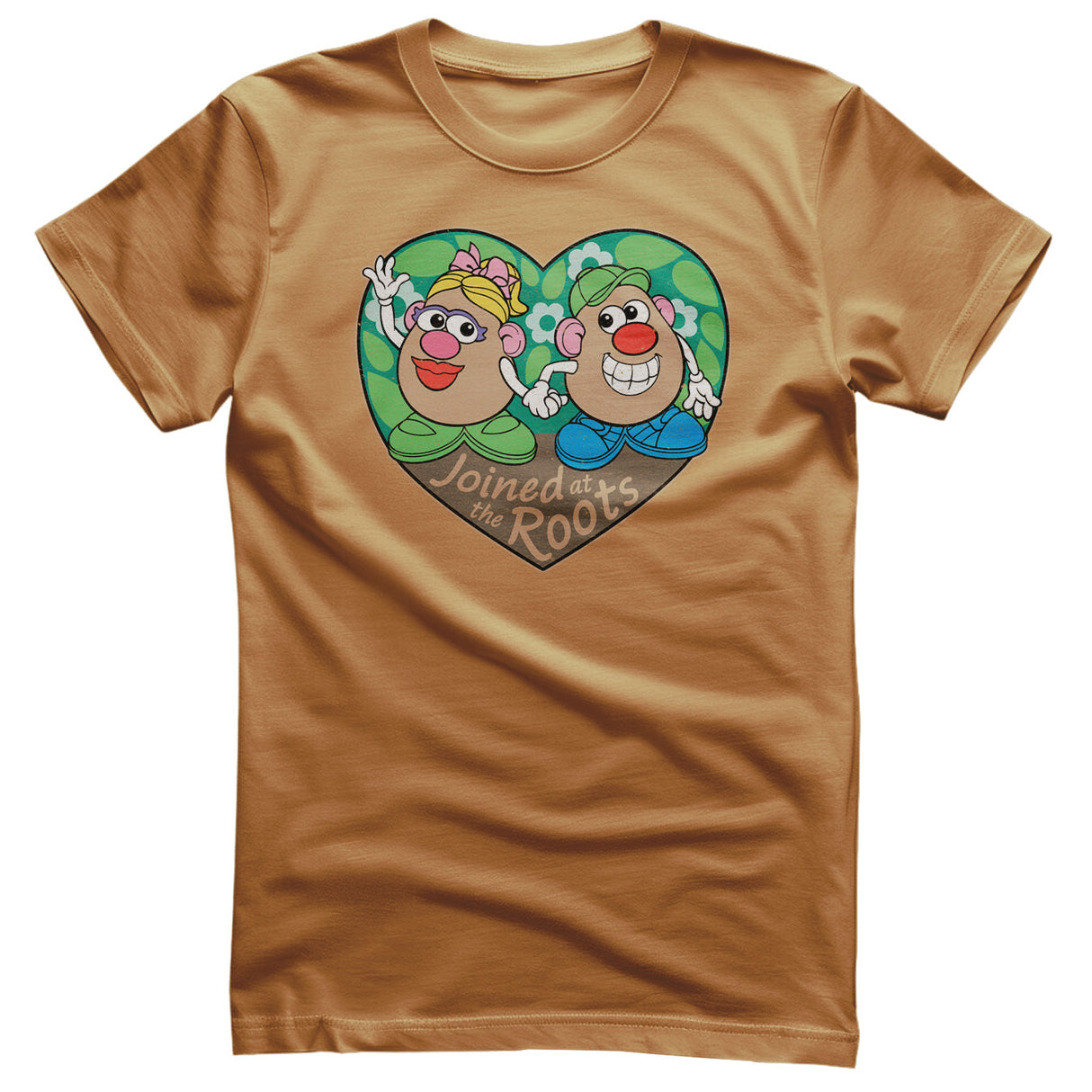 Mr Potato Head - Mr & Mrs Potato Head - Joined at the Roots Mens T-Shirt