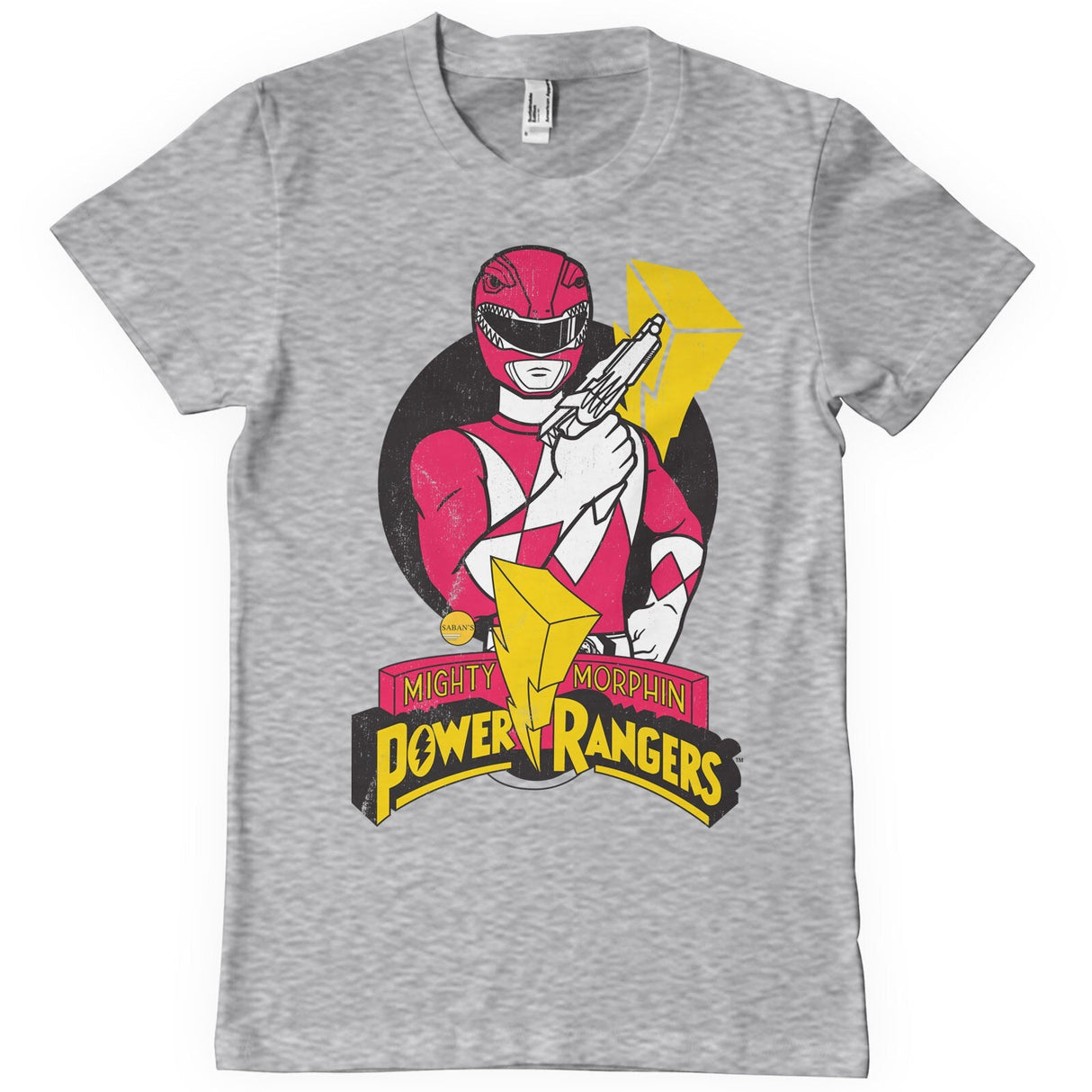 Power Rangers - Red Ranger Pose Mens T-Shirt