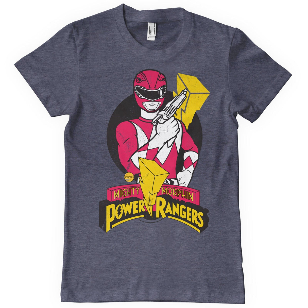 Power Rangers - Red Ranger Pose Mens T-Shirt