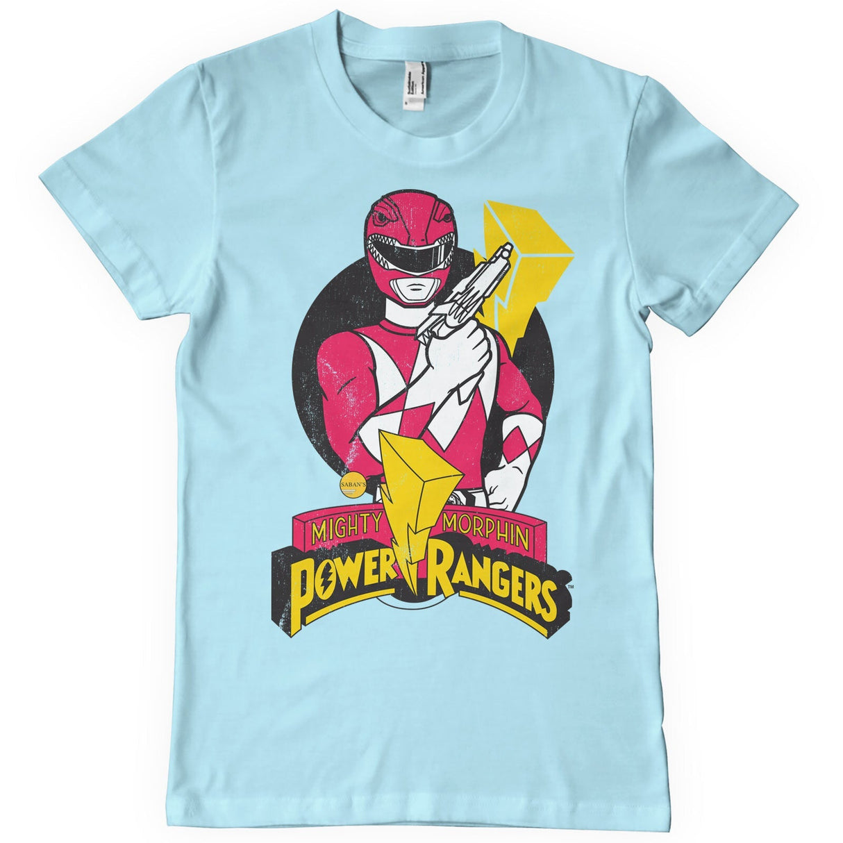 Power Rangers - Red Ranger Pose Mens T-Shirt