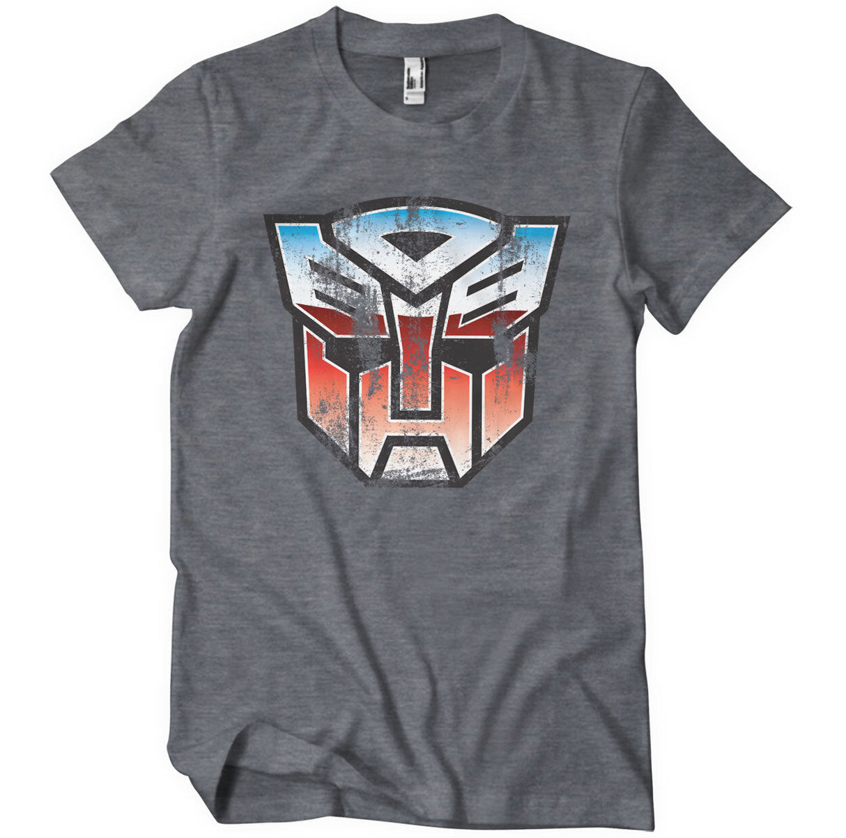 Transformers - Distressed Autobot Shield Mens T-Shirt
