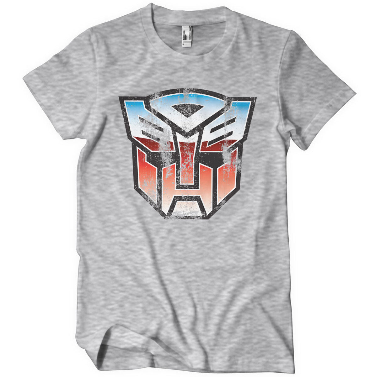 Transformers - Distressed Autobot Shield Mens T-Shirt