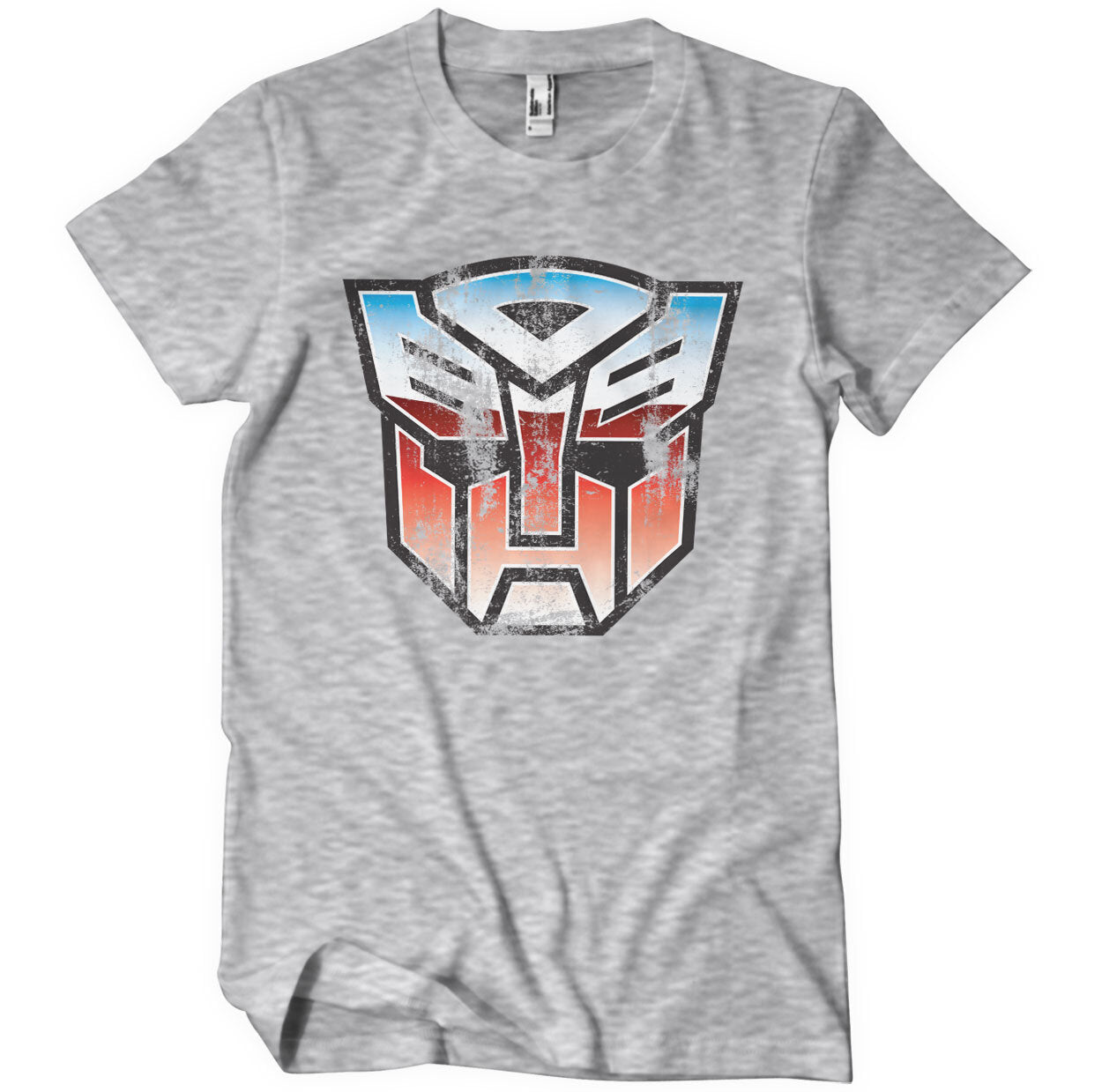 Transformers - Distressed Autobot Shield Mens T-Shirt