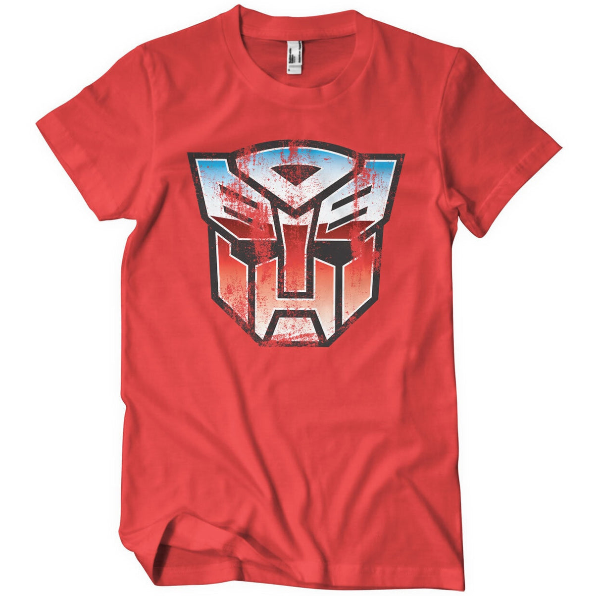 Transformers - Distressed Autobot Shield Mens T-Shirt