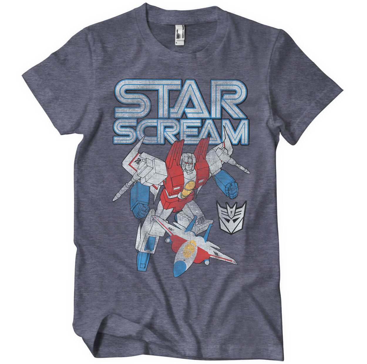 Transformers - Starscream Washed Mens T-Shirt