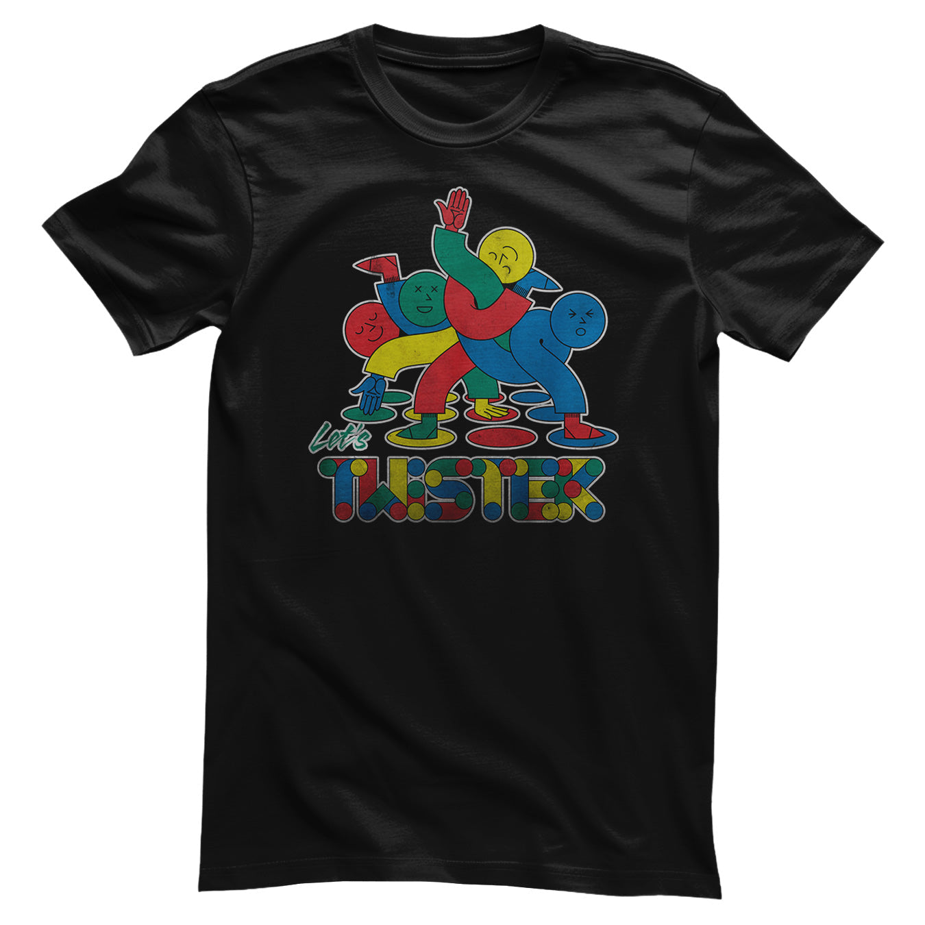 Twister - Let's Twister Mens T-Shirt