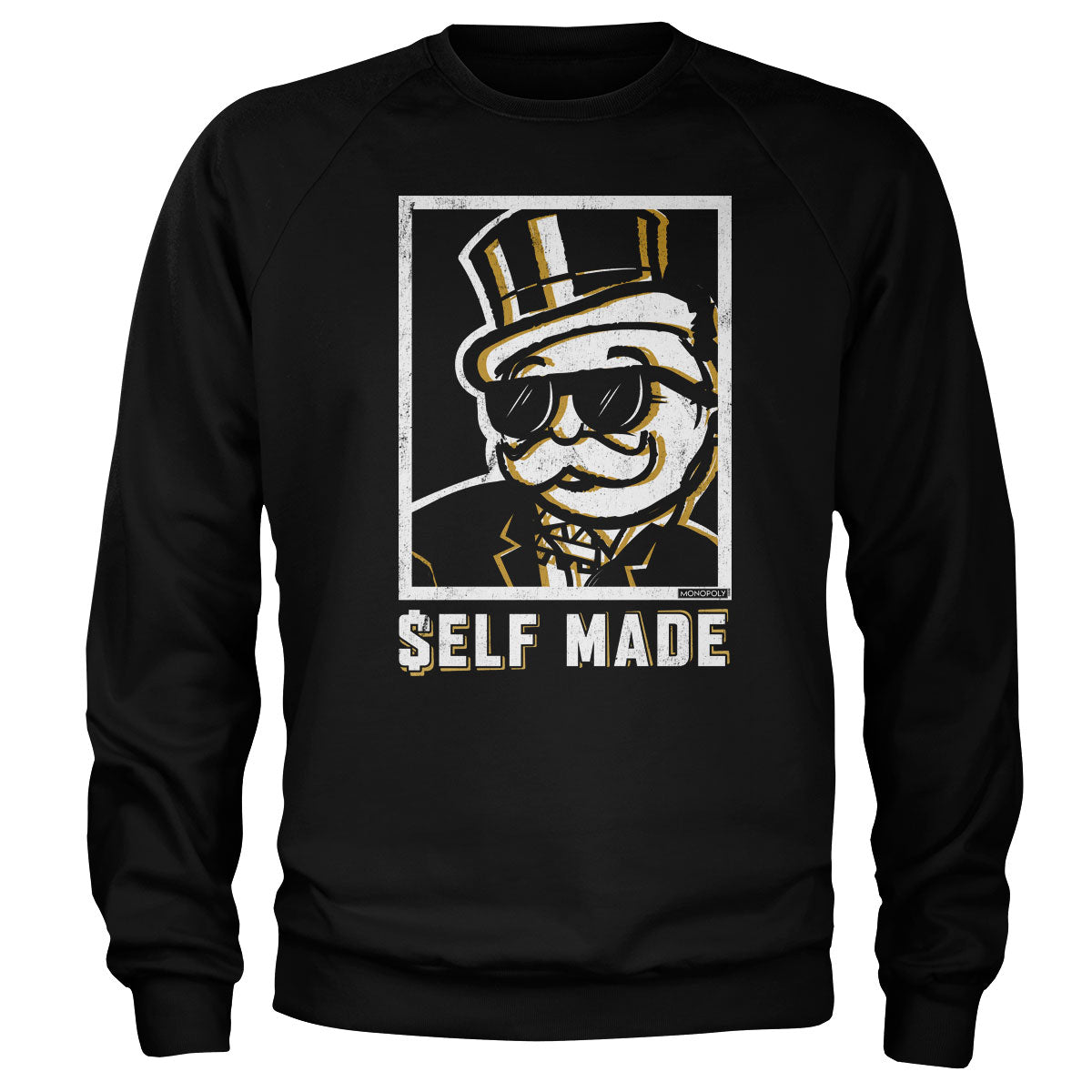 Monopoly - Self Made Sweatshirt showcasing - Self Made design