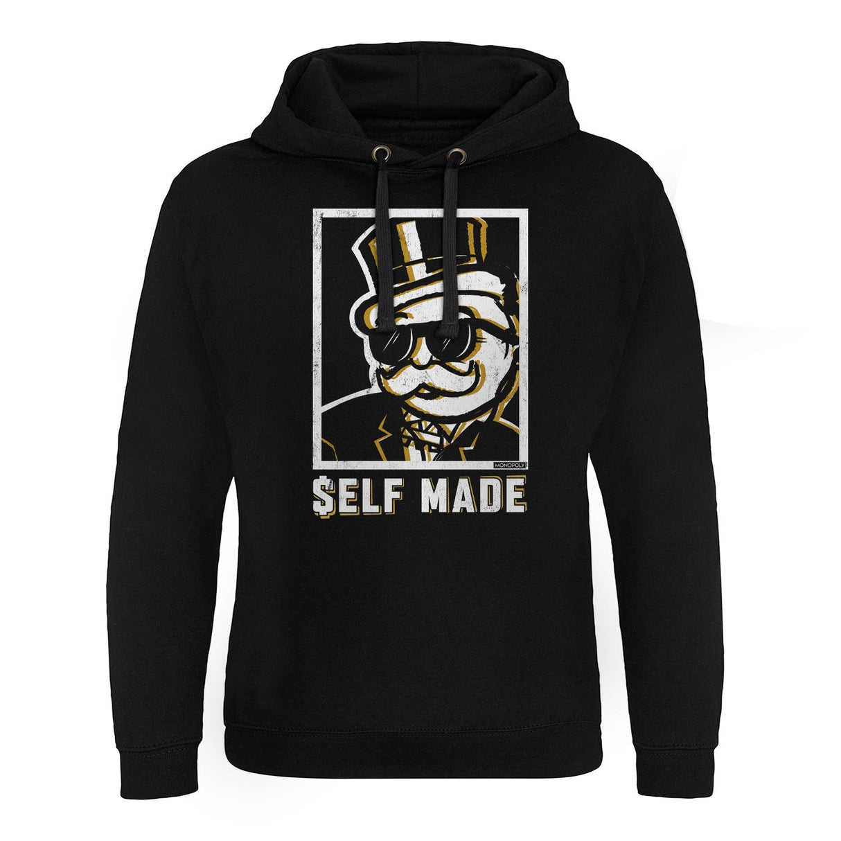 Monopoly - Self Made Epic Hoodie showcasing - Self Made design