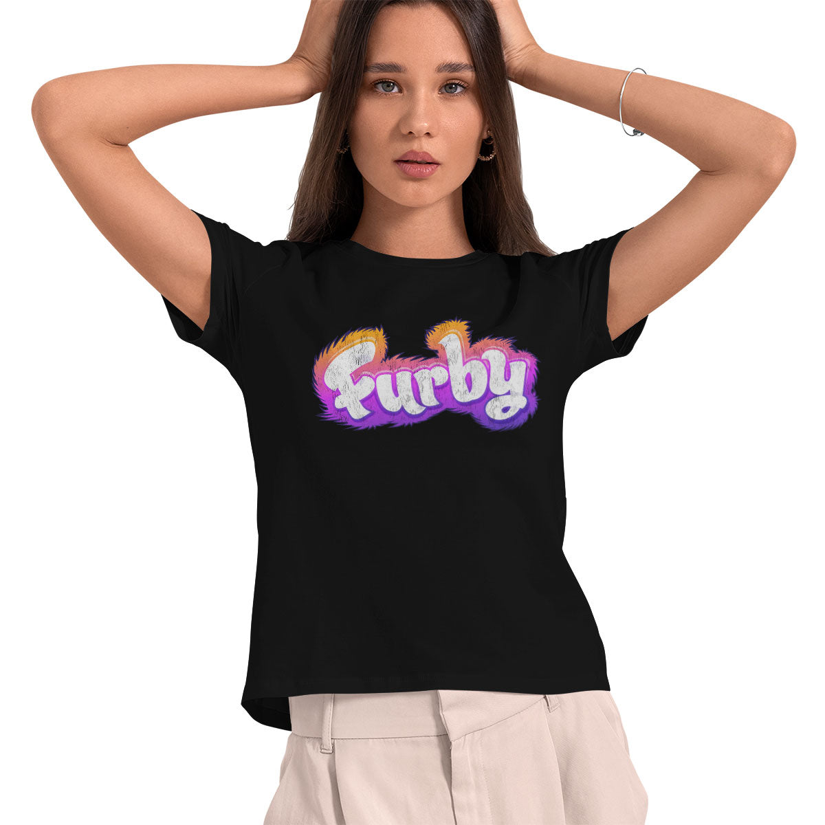 Furby - Washed Logotype Women T-Shirt