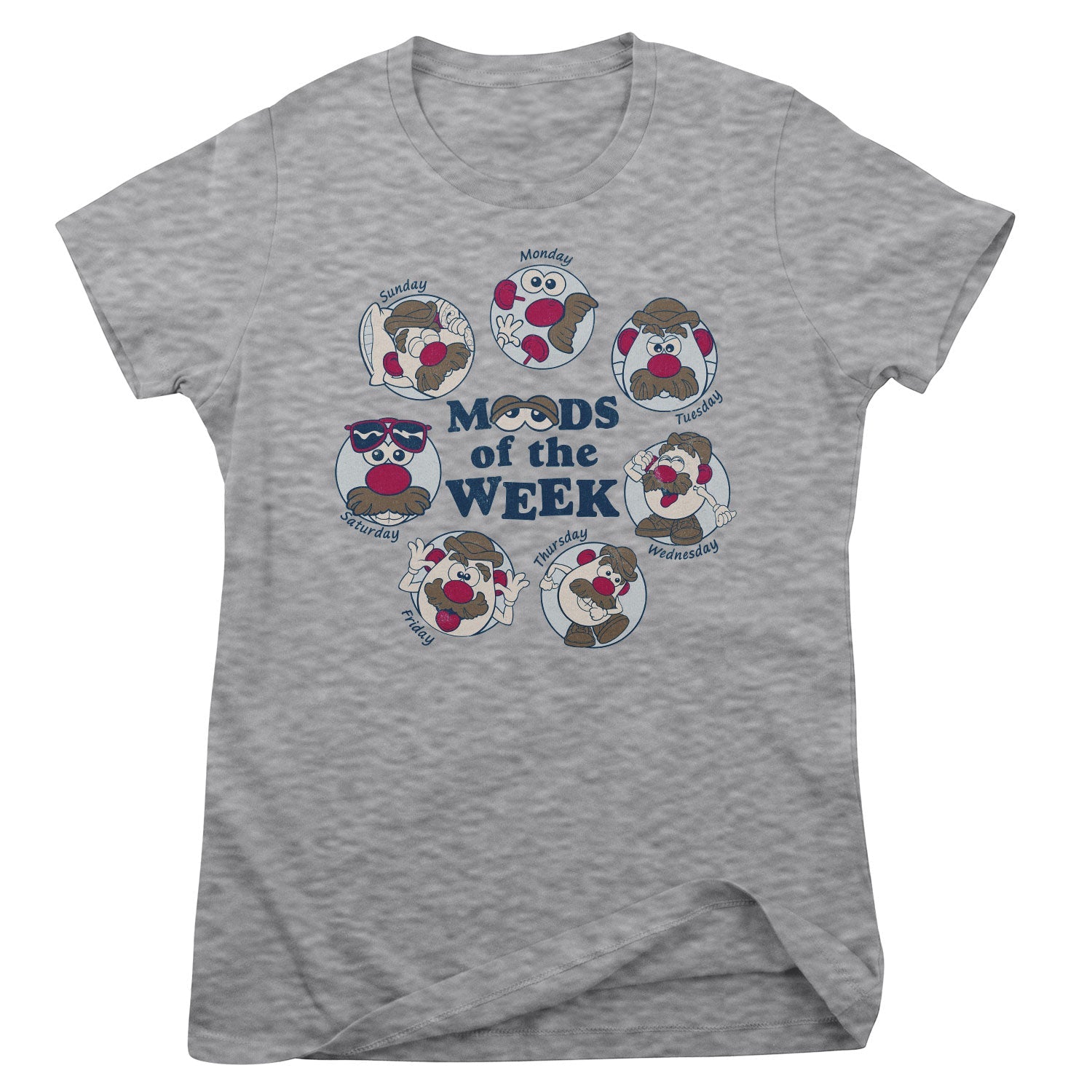 Mr Potato Head - Moods of the Week Women T-Shirt