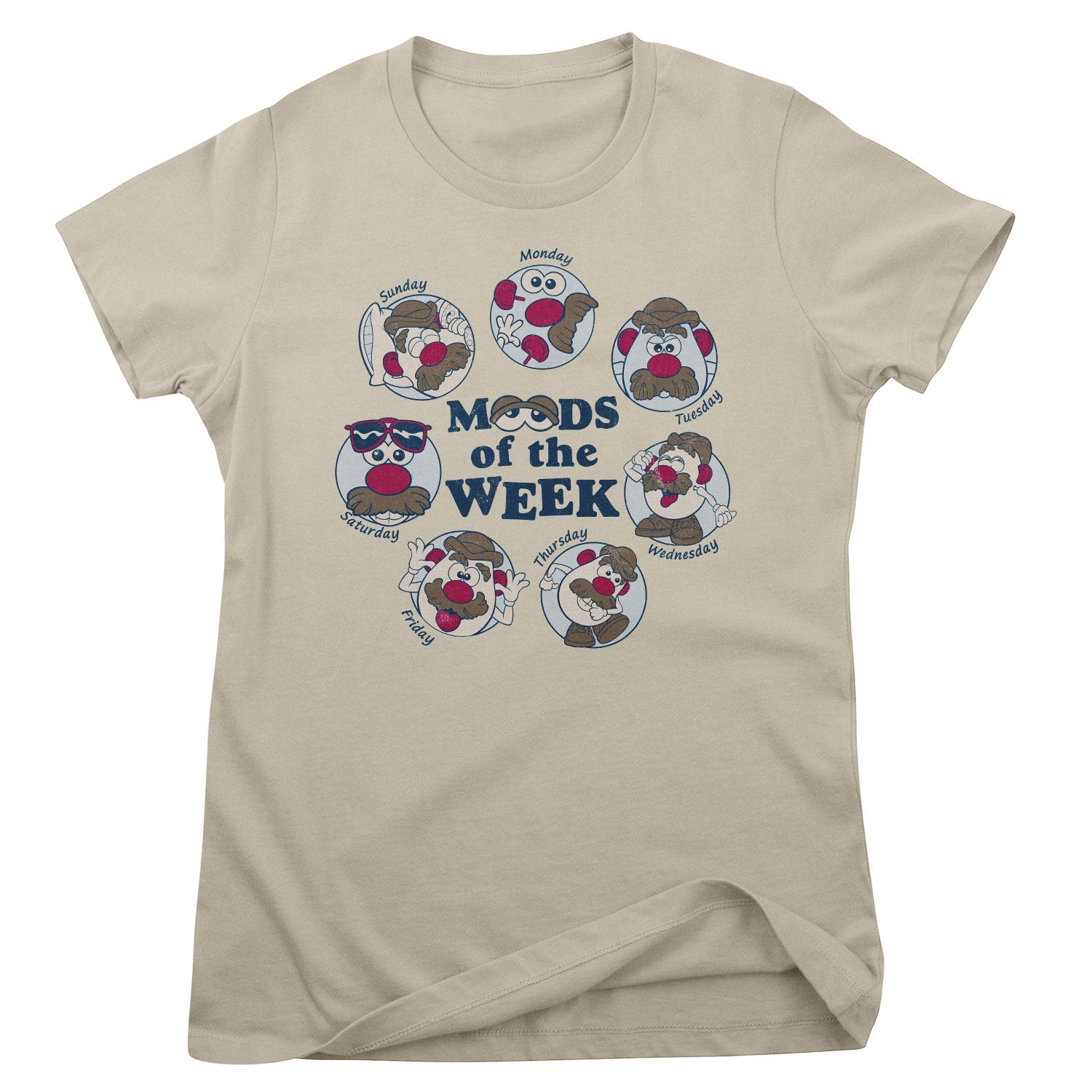 Mr Potato Head - Moods of the Week Women T-Shirt