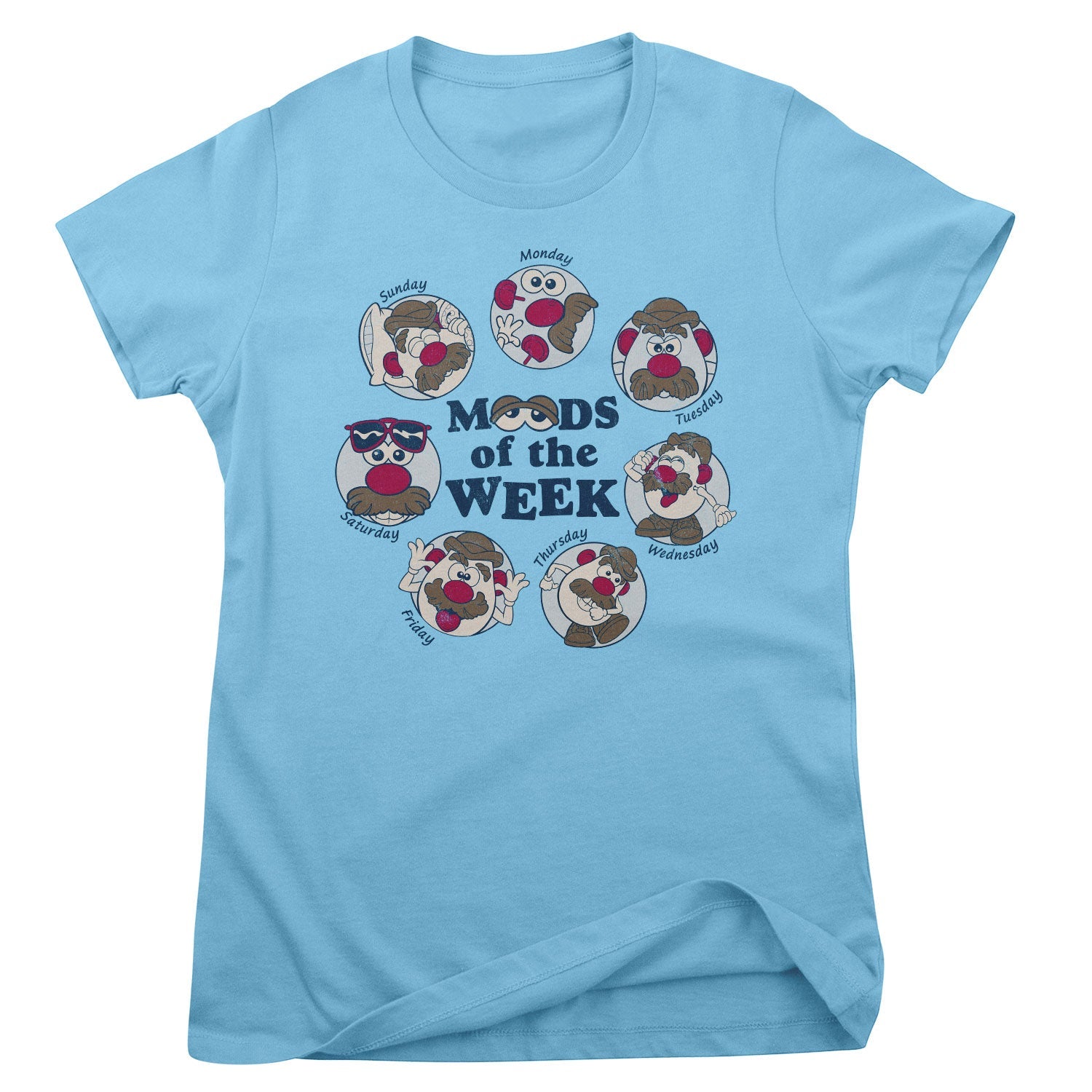 Mr Potato Head - Moods of the Week Women T-Shirt
