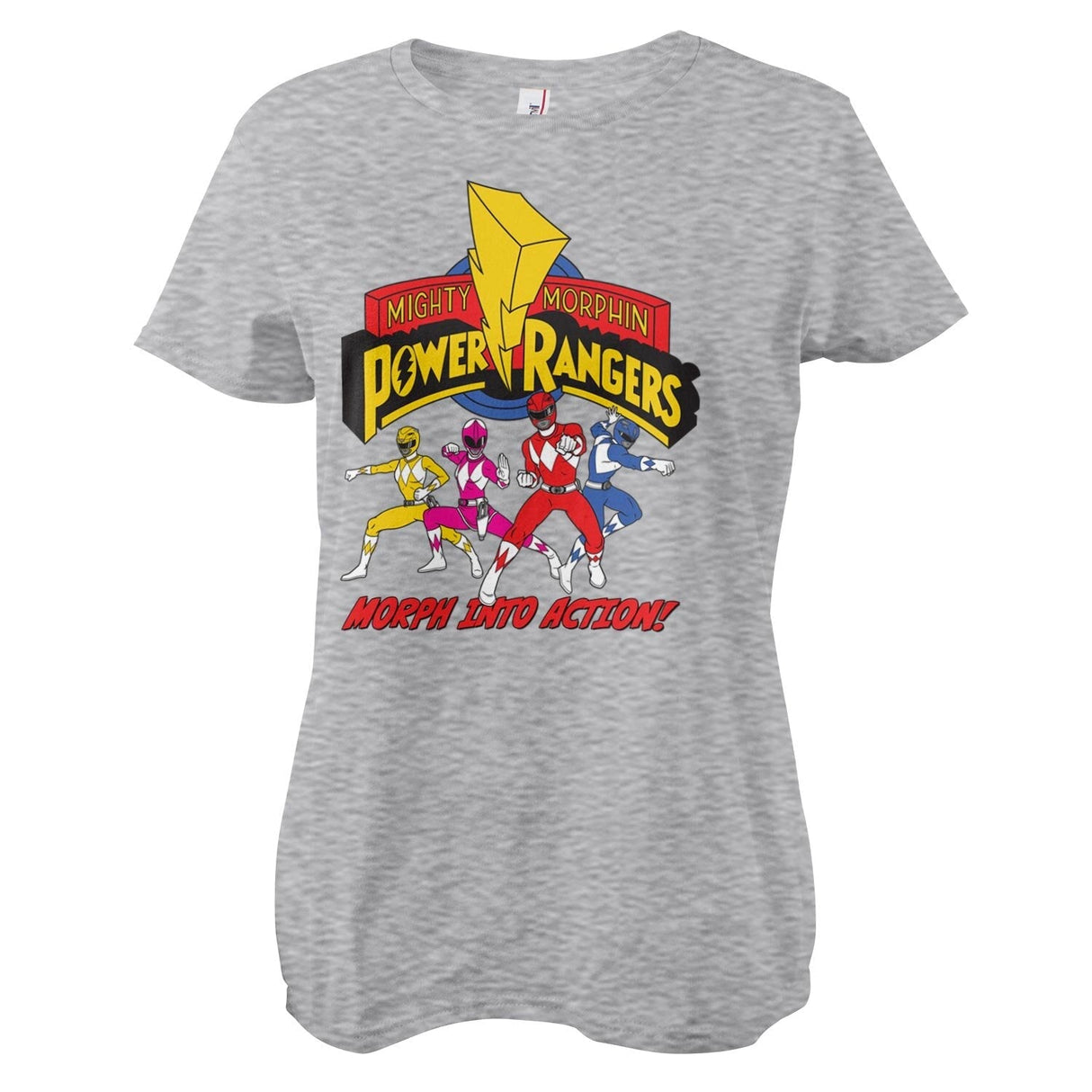 Power Rangers - Morph Into Action Women T-Shirt