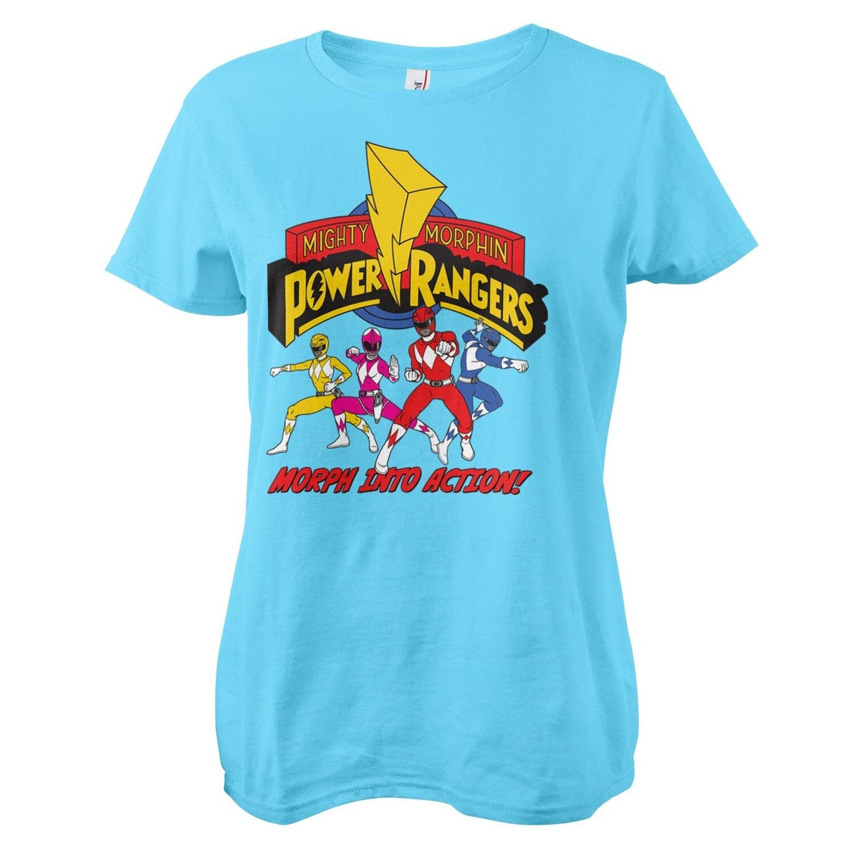 Power Rangers - Morph Into Action Women T-Shirt