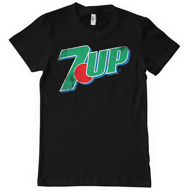 7-UP 80s Washed Logo T-Shirt showcasing 7-UP 80s Washed Logo design