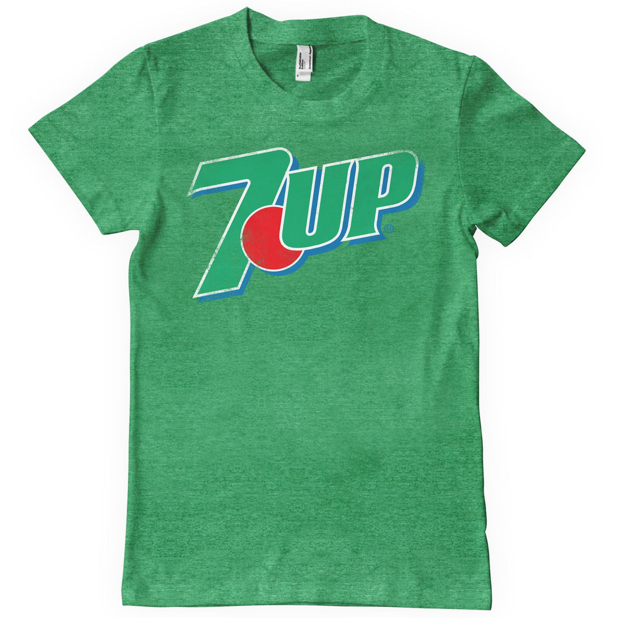 7UP - 7-UP 80s Washed Logo Mens T-Shirt