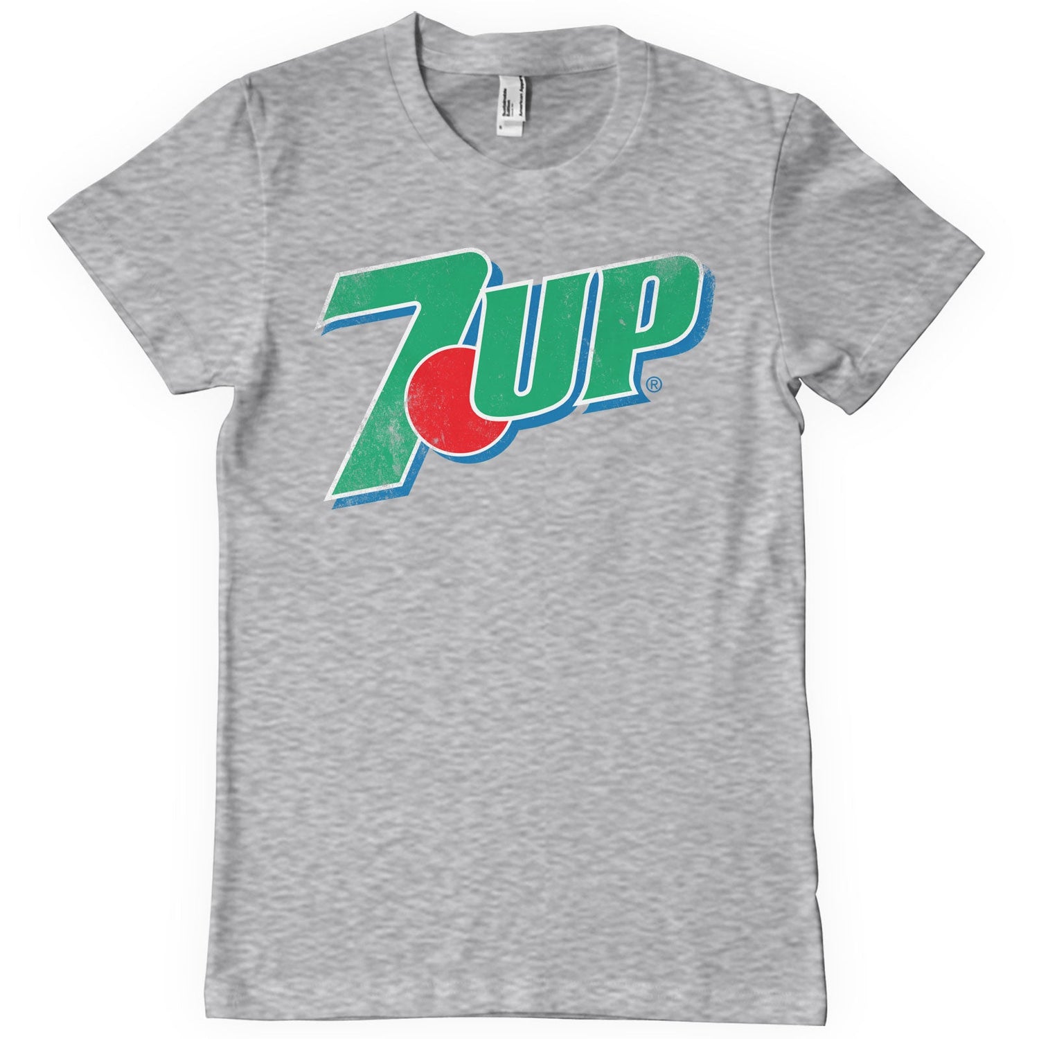 7UP - 7-UP 80s Washed Logo Mens T-Shirt