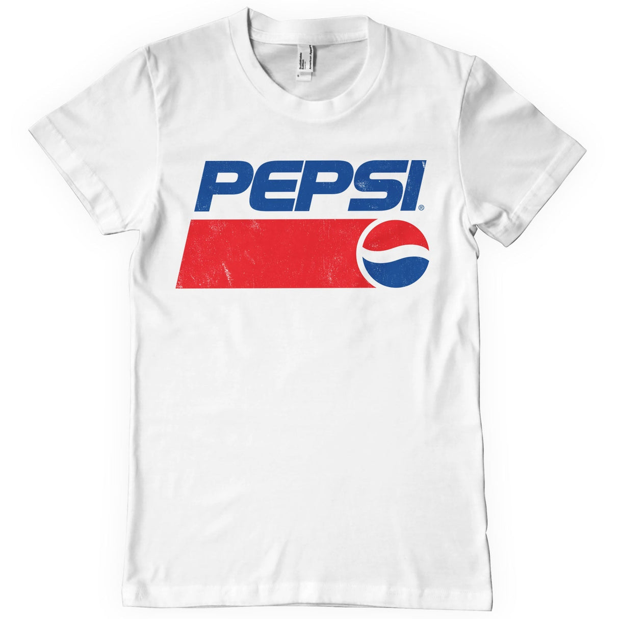 Pepsi - Classic Washed Logo Mens T-Shirt