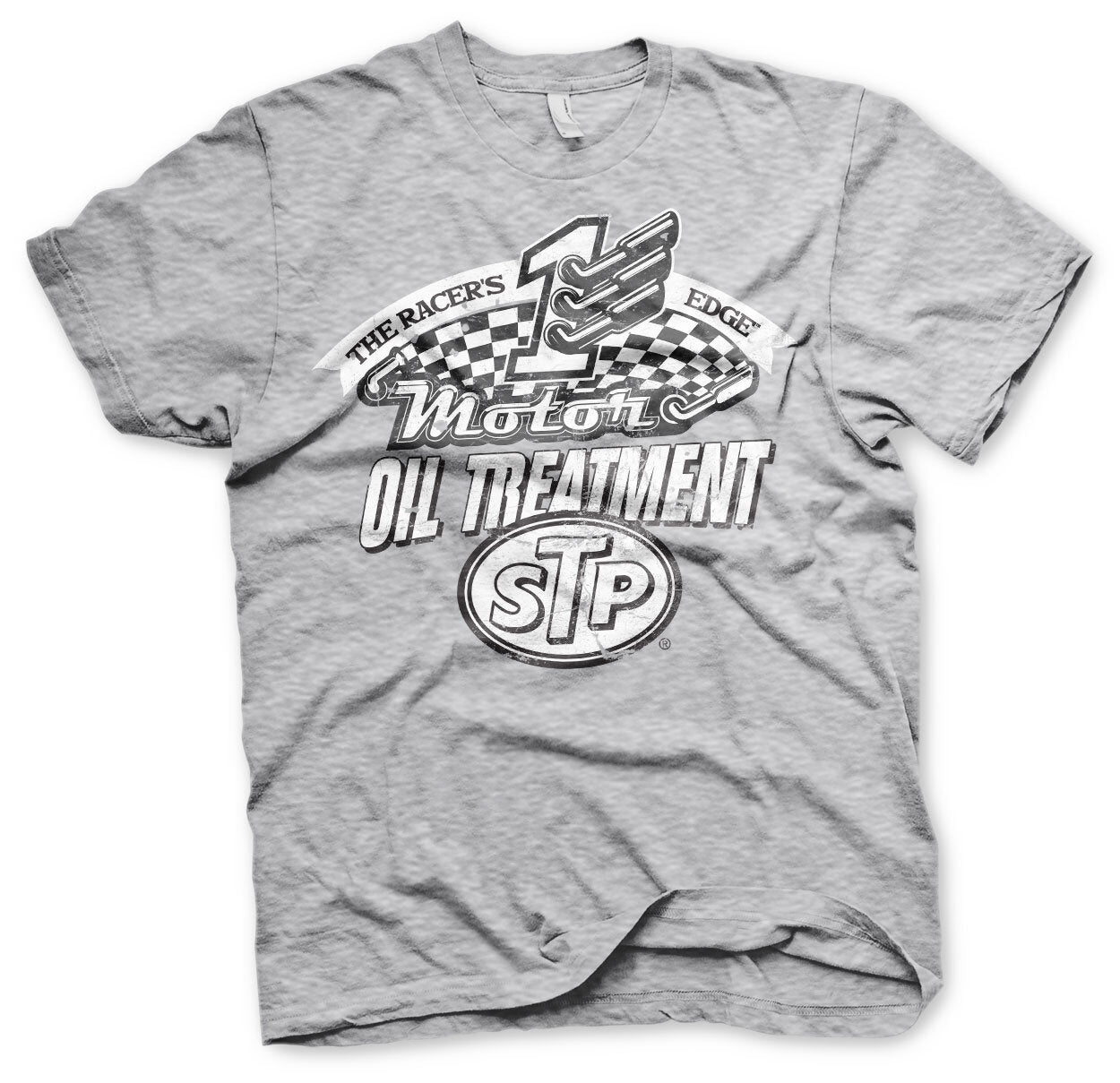 STP - Oil Treatment Distressed Mens T-Shirt