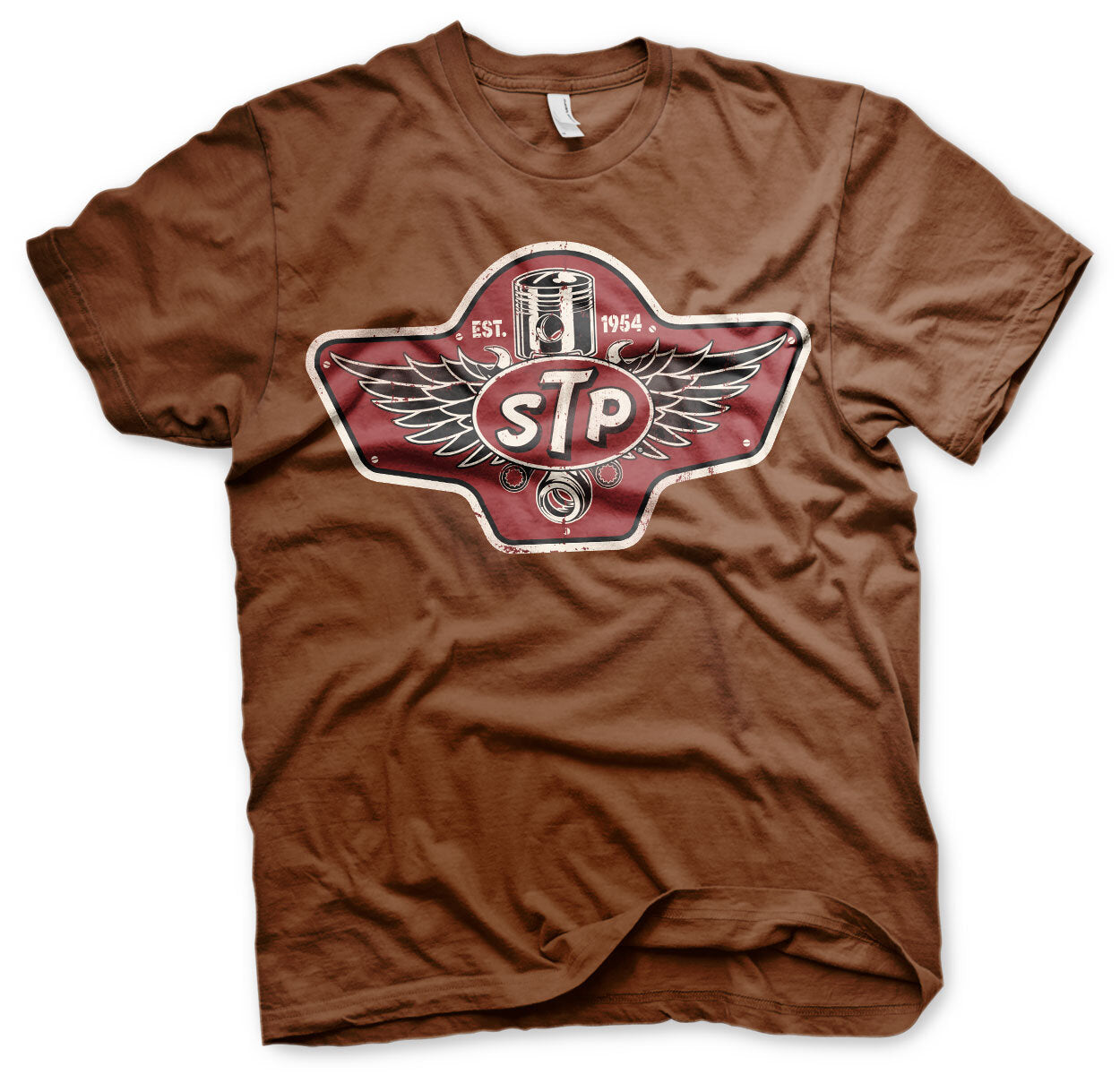 STP - Piston Emblem Mens T-Shirt