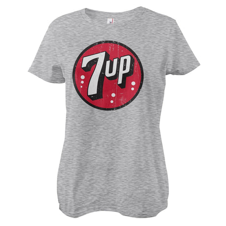 Vintage 7-UP Logo Girly Tee showcasing Vintage 7-UP Logo design