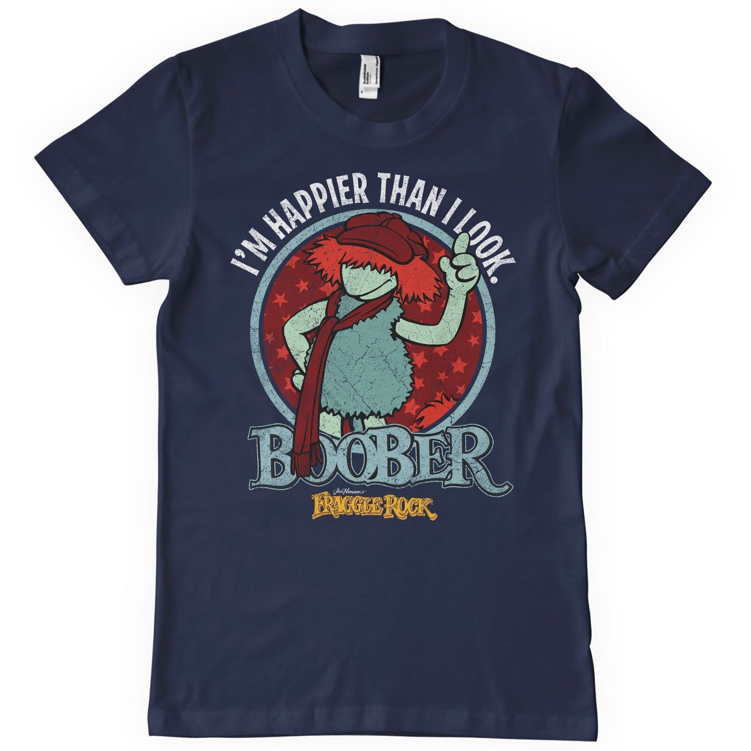 Fraggle Rock - Boober - Happier Than I Look Mens T-Shirt