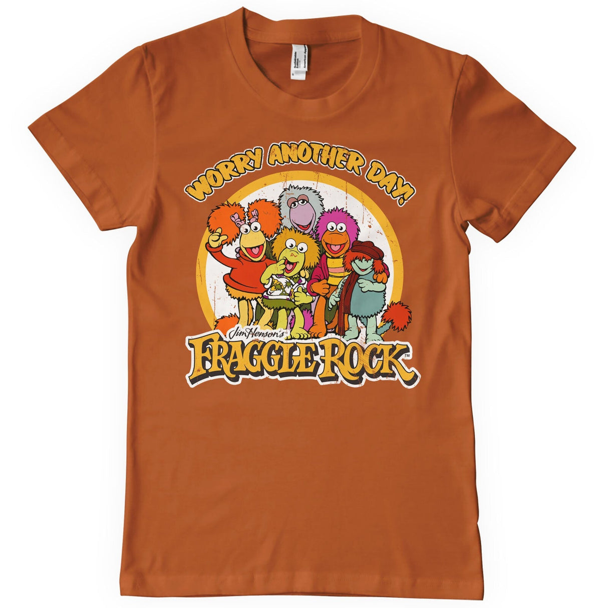 Fraggle Rock - Worry Another Day Mens T-Shirt