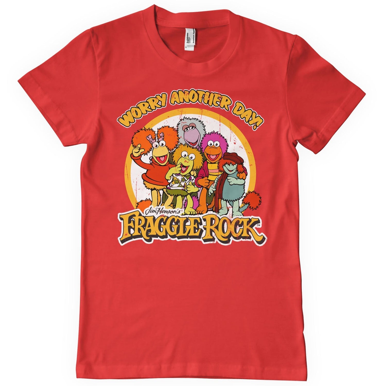 Fraggle Rock - Worry Another Day Mens T-Shirt